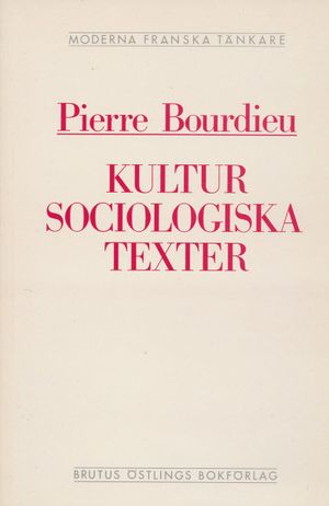 Kultursociologiska texter | 1:a upplagan