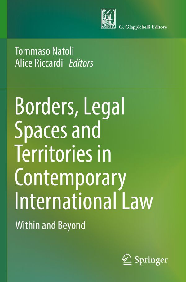 Borders, Legal Spaces and Territories in Contemporary International Law | 1:a upplagan