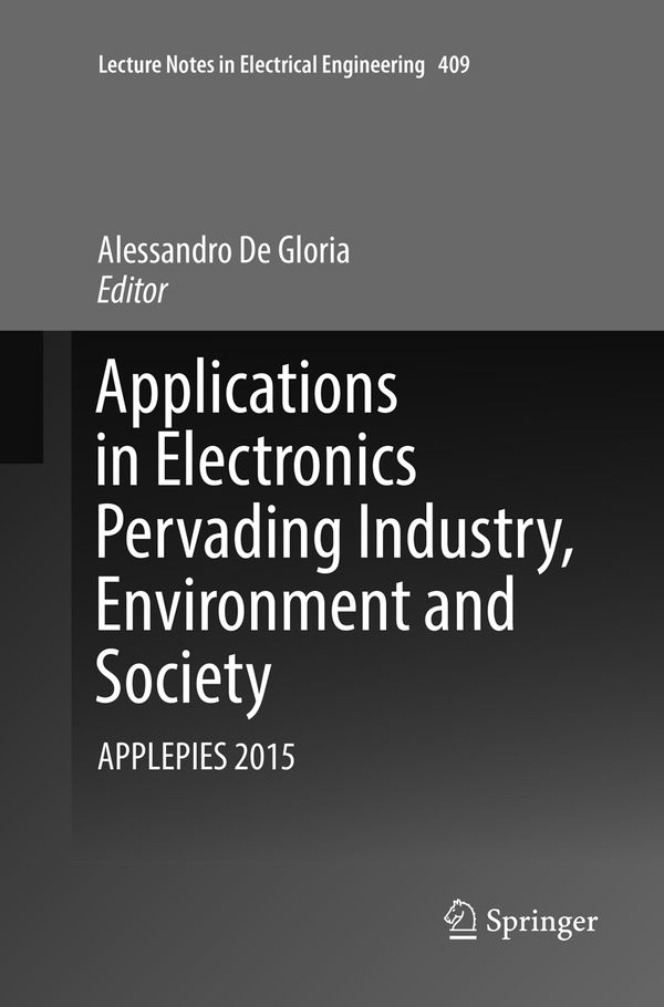 Applications in Electronics Pervading Industry, Environment and Society | 1:a upplagan