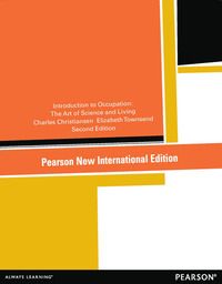 Introduction to Occupation: Pearson New International Edition | 2:a upplagan