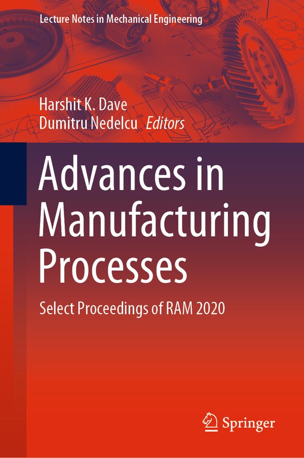 Advances in Manufacturing Processes | 1:a upplagan