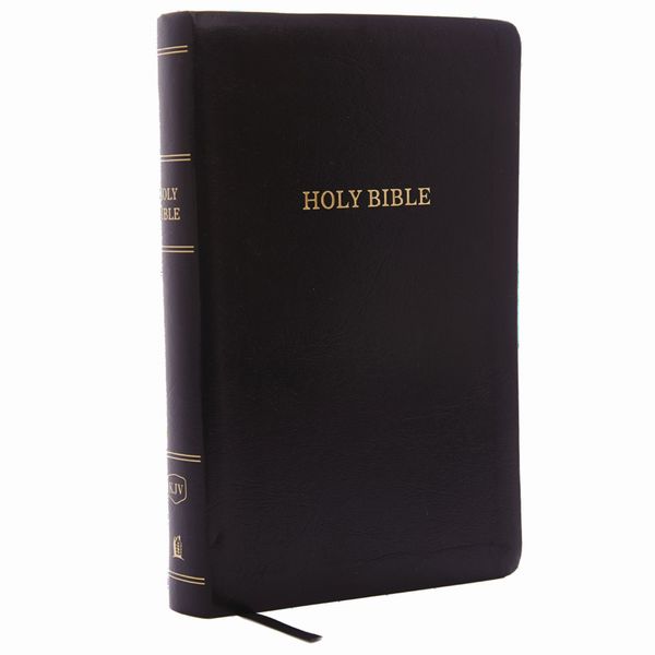 KJV, Reference Bible, Personal Size Giant Print, Leather-Look, Black, Red Letter Edition | 0:e upplagan