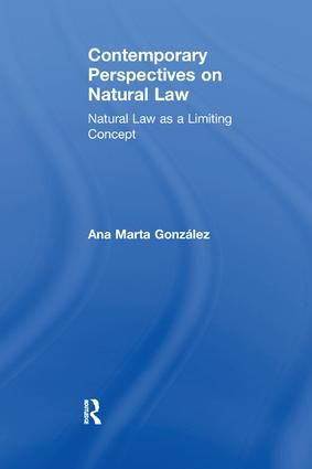 Contemporary Perspectives on Natural Law | 1:a upplagan
