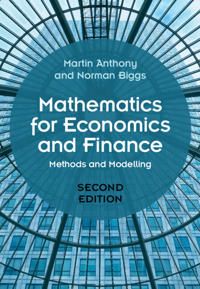 Mathematics for Economics and Finance | 2:a upplagan