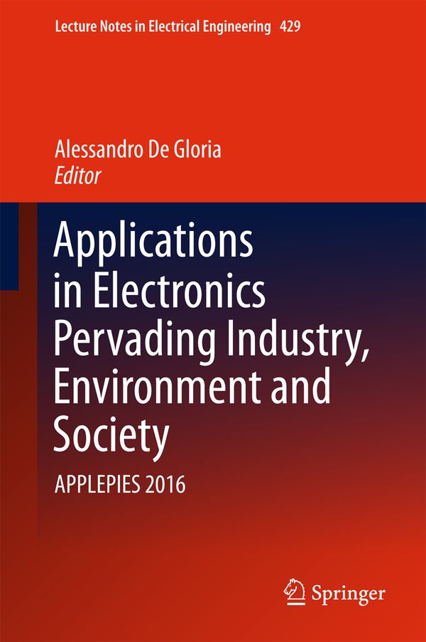 Applications in Electronics Pervading Industry, Environment and Society | 1:a upplagan