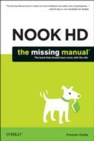 NOOK HD: The Missing Manual | 1:a upplagan