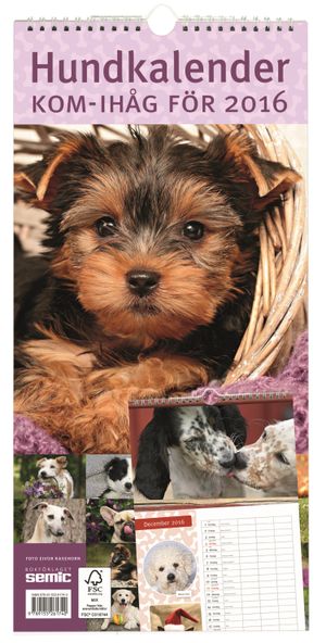 Hundkalender 2016