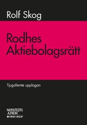 Rodhes aktiebolagsrätt | 25:e upplagan