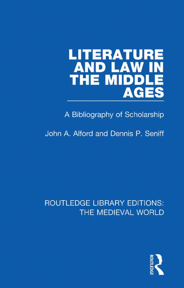 Literature and Law in the Middle Ages | 1:a upplagan
