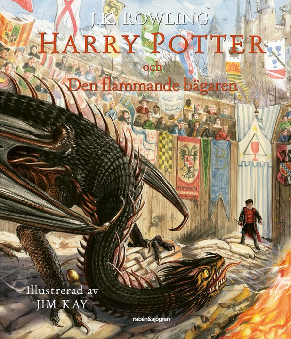 Harry Potter och Den flammande bägaren Ill. | 1:a upplagan