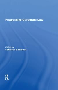 Progressive Corporate Law | 1:a upplagan