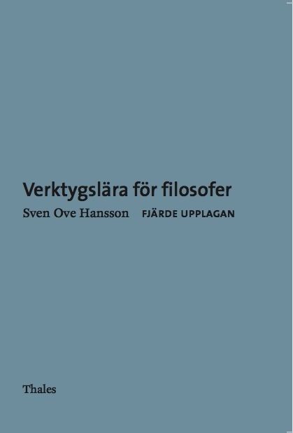 Verktygslära för filosofer | 4:e upplagan