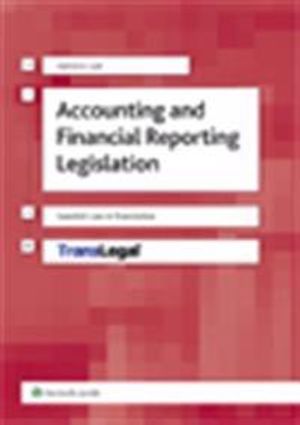 Accounting and financial reporting legislation : swedish law in translation | 1:a upplagan