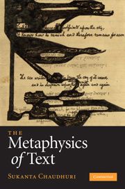 The Metaphysics of Text | 0:e upplagan