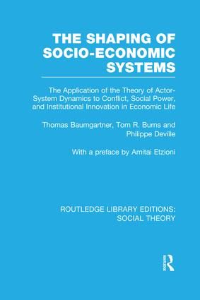 The Shaping of Socio-Economic Systems | 1:a upplagan