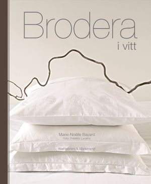 Brodera i vitt