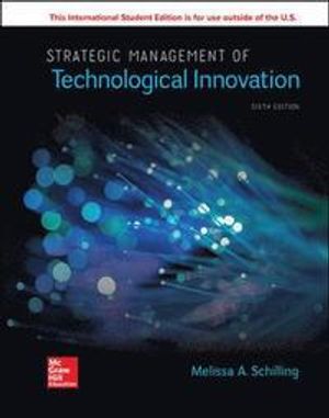 ISE Strategic Management of Technological Innovation | 6:e upplagan