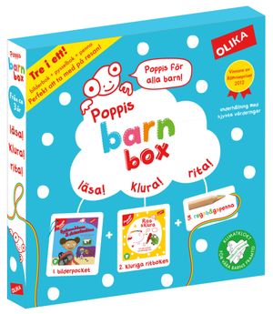 Poppis Barnbox (turkos) | 1:a upplagan