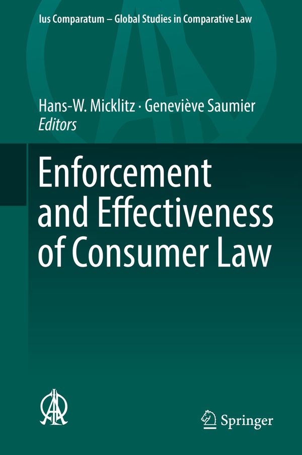 Enforcement and Effectiveness of Consumer Law | 1:a upplagan