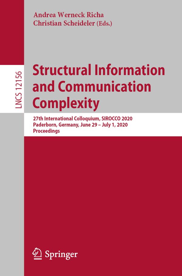 Structural Information and Communication Complexity | 1:a upplagan