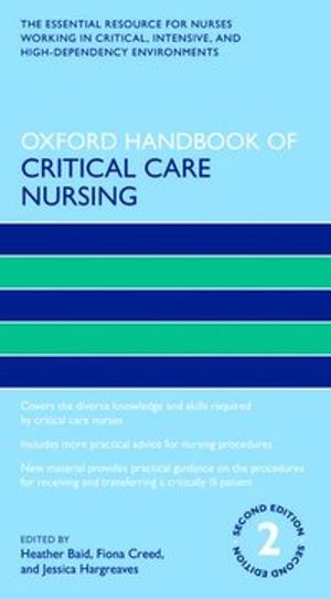 Oxford handbook of critical care nursing