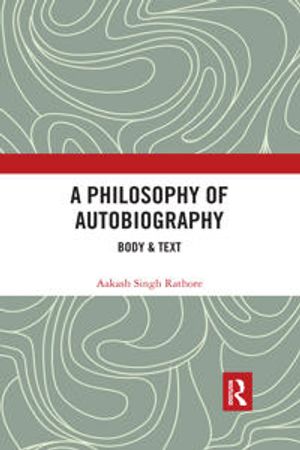 A Philosophy of Autobiography | 1:a upplagan