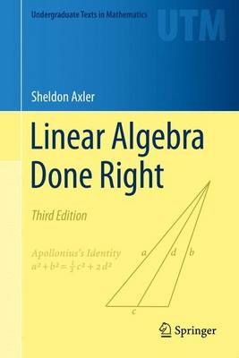 Linear Algebra Done Right | 3:e upplagan