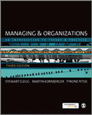 Managing and organizations - an introduction to theory and practice | 3:e upplagan