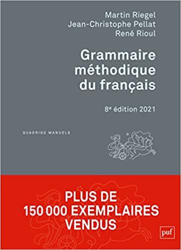 Grammaire méthodique du français | 8:e upplagan