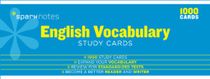 English Vocabulary SparkNotes Study Cards