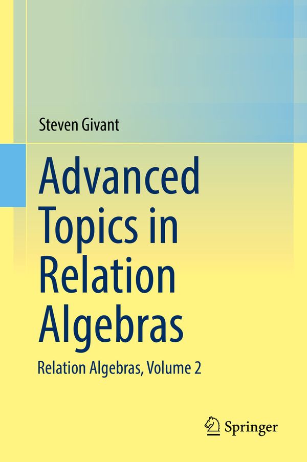 Advanced Topics in Relation Algebras | 1:a upplagan