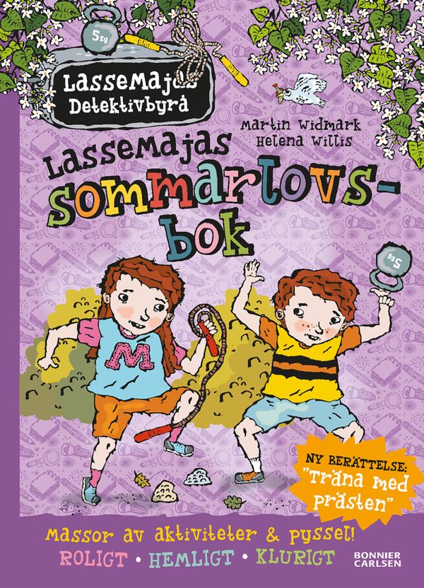 LasseMajas sommarlovsbok. Träna med Prästen | 0:e upplagan