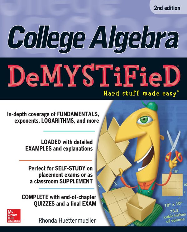 College Algebra DeMYSTiFieD | 2:a upplagan