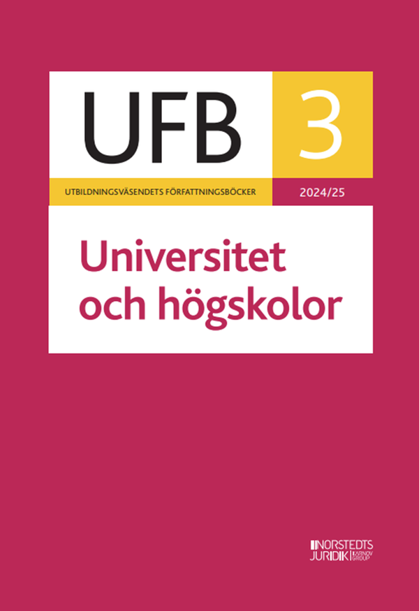 UFB 3 Universitet och högskolor 2024/25 | 0:e upplagan