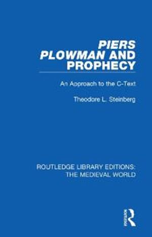 Piers Plowman and Prophecy | 1:a upplagan