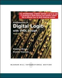 Fundamentals of Digital Logic with VHDL Design with CD-ROM | 3:e upplagan