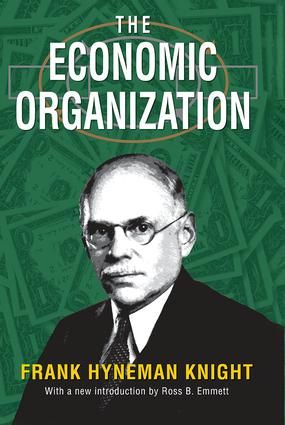The Economic Organization | 1:a upplagan