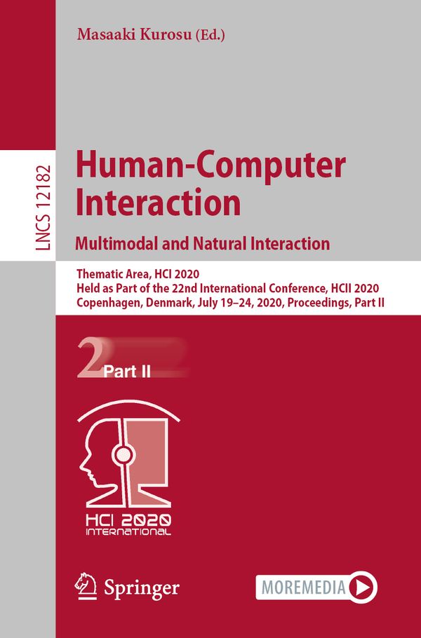 Human-Computer Interaction. Multimodal and Natural Interaction | 1:a upplagan