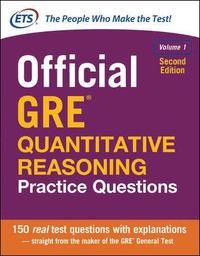 Official GRE Quantitative Reasoning Practice Questions - The Educational Testing Service