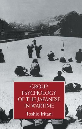Group Psychology Of The Japanese | 1:a upplagan