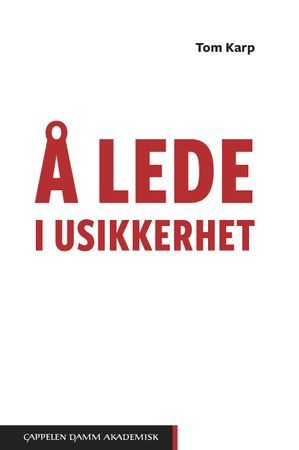 Å lede i sikkerhet | 0:e upplagan