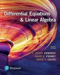 Differential Equations and Linear Algebra | 4:e upplagan