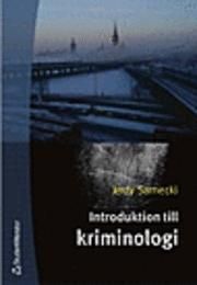 Introduktion till kriminologi | 1:a upplagan