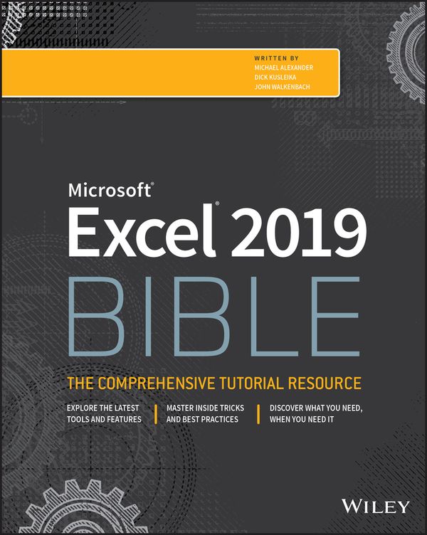 Excel 2019 Bible | 0:e upplagan
