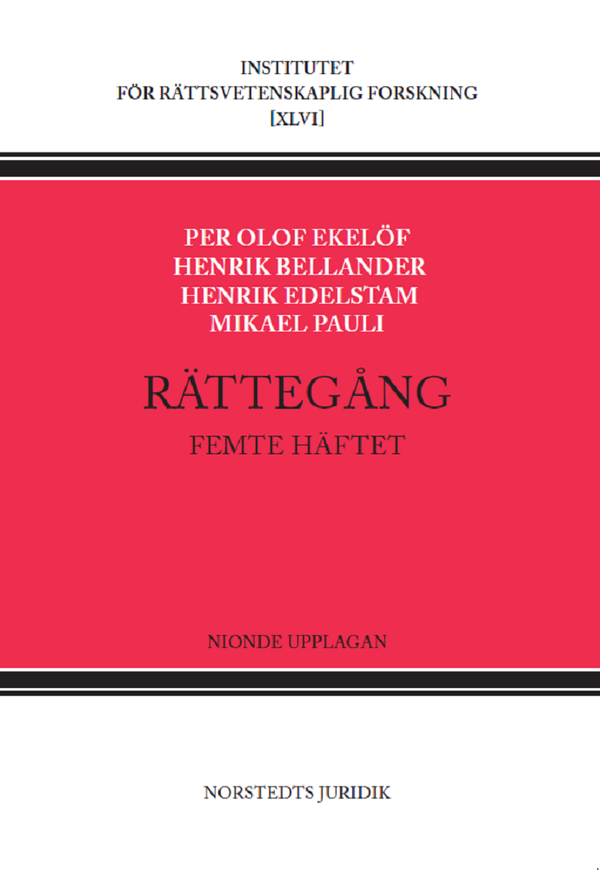 Rättegång - 5 / Femte häftet | 9:e upplagan
