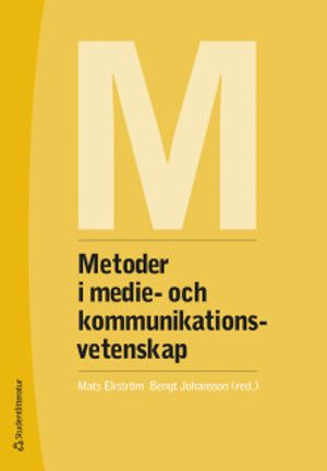 Metoder i medie- och kommunikationsvetenskap | 3:e upplagan