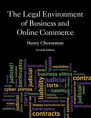 Legal Environment of Business and Online Commerce | 7:e upplagan