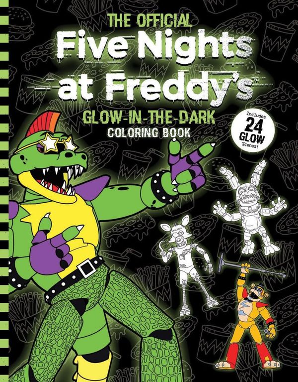 Five Nights at Freddy's Glow in the Dark Coloring Book | 0:e upplagan