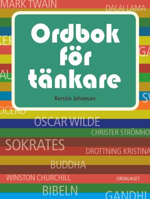 Ordbok för tänkare | 1:a upplagan