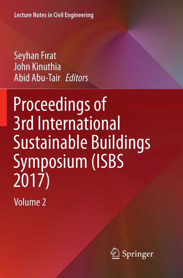 Proceedings of 3rd International Sustainable Buildings Symposium (ISBS 2017) | 1:a upplagan
